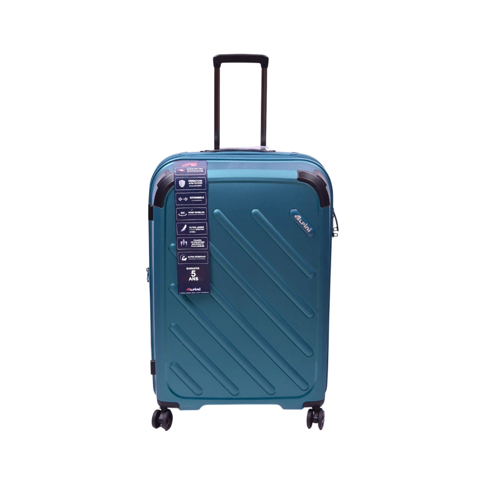 ALPINE TROLLEY CASE TURQUOISE 28INCH Default Title - MamasJan Luggage