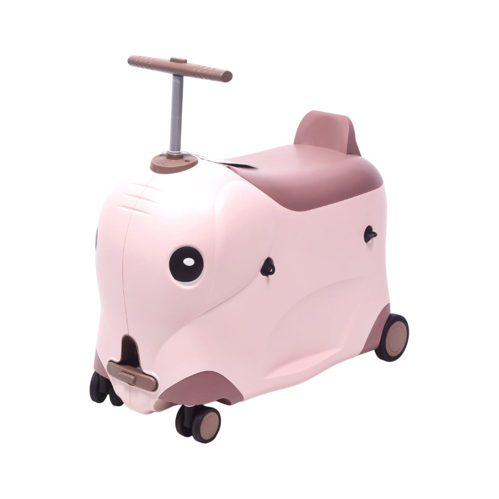 BUBBLE ELEPHANT CHILDREN TROLLEY CASE 20INCH BROWN Default Title - MamasJan Luggage