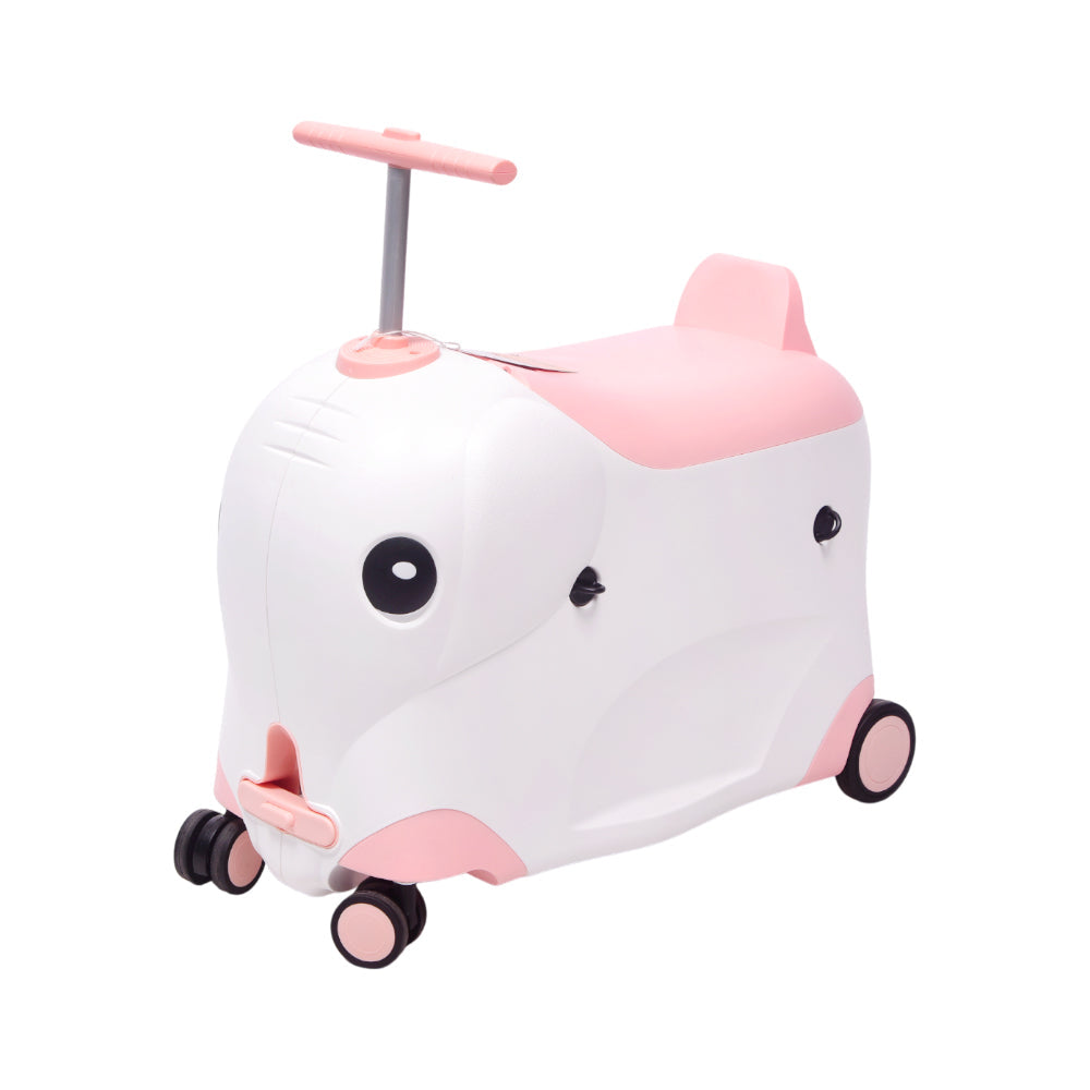 BUBBLE ELEPHANT CHILDREN TROLLEY CASE 20INCH PINK Default Title - MamasJan Luggage