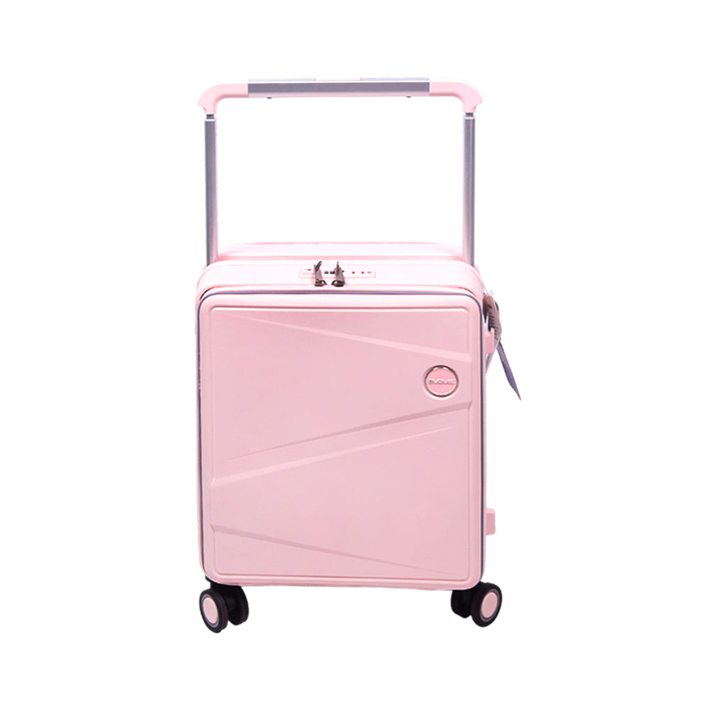 BUBBLE TROLLEY CASE 18INCH PINK Default Title - MamasJan Luggage