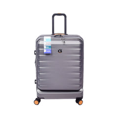 GOBY LONDON TROLLEY CASE TITAN 25INCH SILVER GREY Default Title - MamasJan Luggage