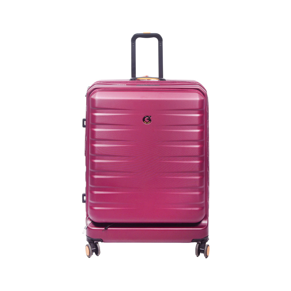 GOBY LONDON TROLLEY CASE TITAN 29INCH PURPLISH RED Default Title - MamasJan Luggage