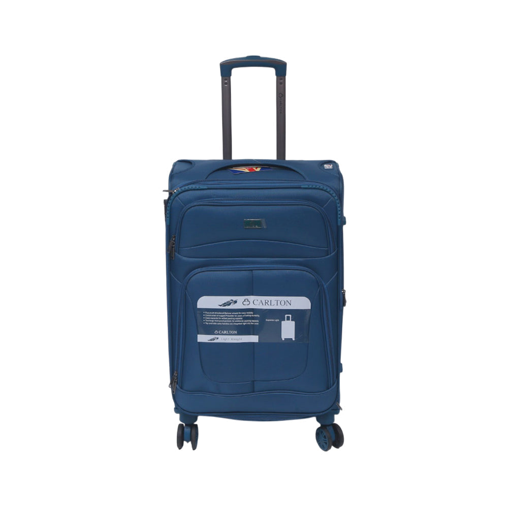 CARLTON TROLLEY CASE 24INCH GREEN Default Title - MamasJan Luggage