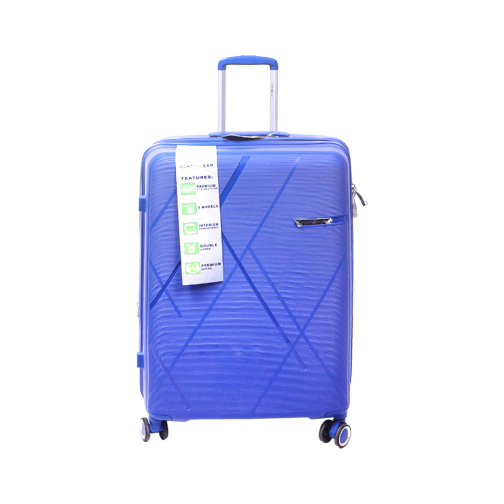 PORT GEAR TROLLEY CASE X LITE 28INCH NAVY Default Title - MamasJan Luggage