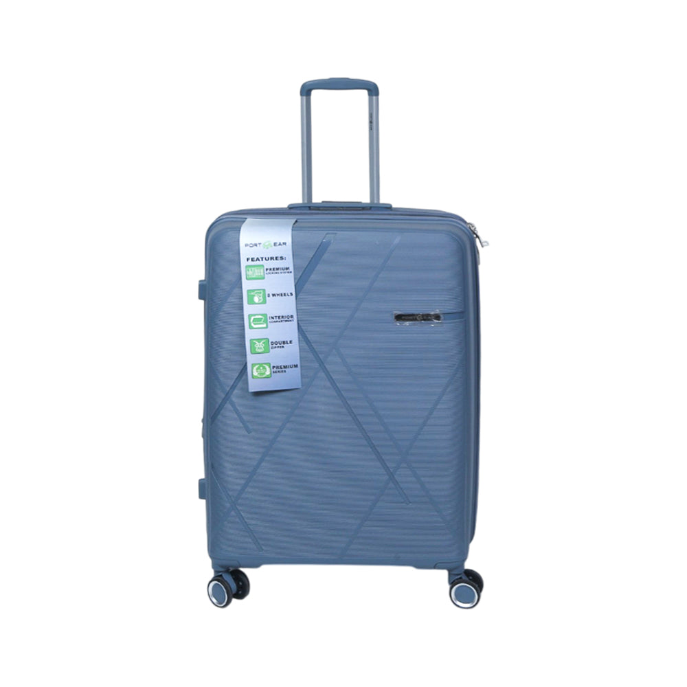 PORT GEAR TROLLEY CASE X LITE 28INCH GREY Default Title - MamasJan Luggage