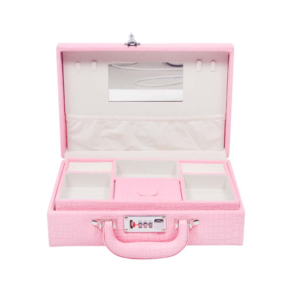 JEWELLERY BOX IR PU-103-2 Default Title - MamasJan Luggage