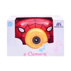 628-7B MUSICAL SP-MAN BUBBLE CAMERA Default Title - MamasJan Toys