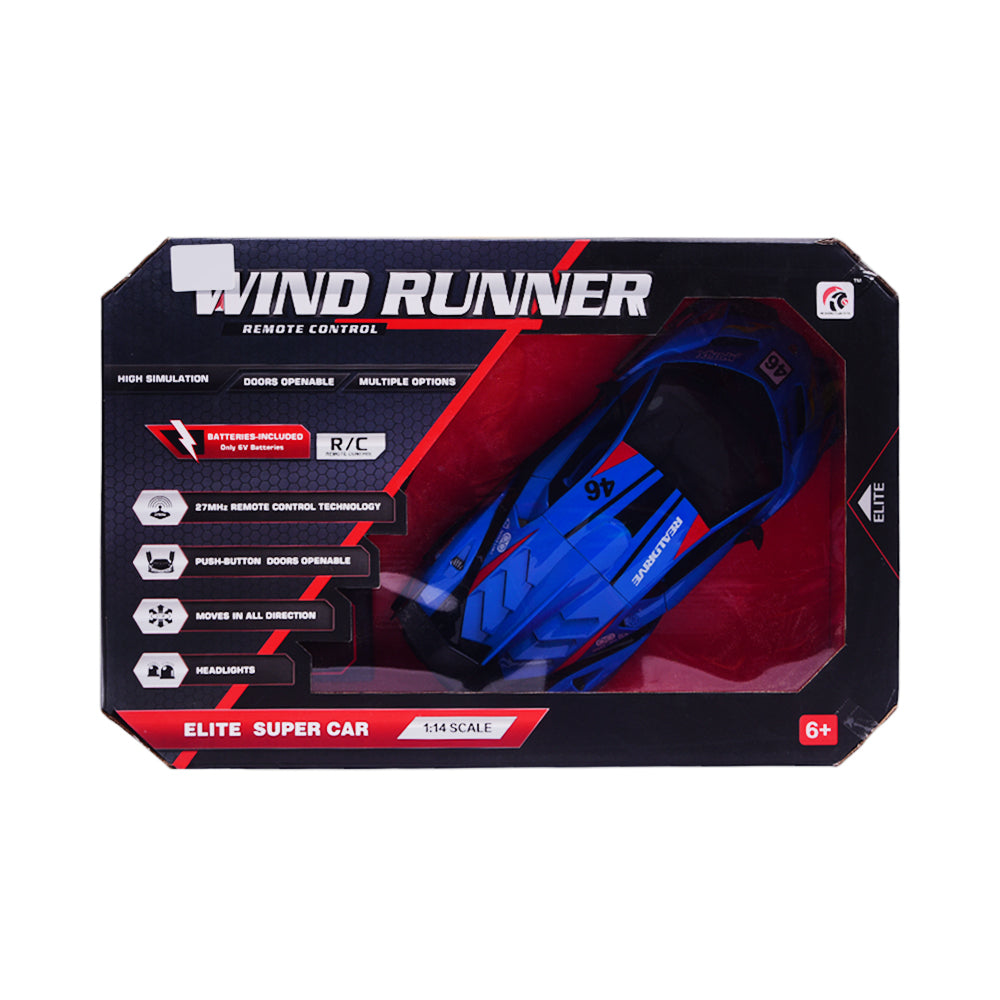 665-7B WIND RUNNER OPEN DOOR CAR R/C Default Title - MamasJan Toys