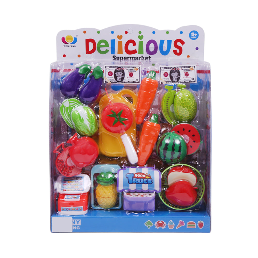 666-185 DELICIOUS FOOD SET Default Title - MamasJan Toys