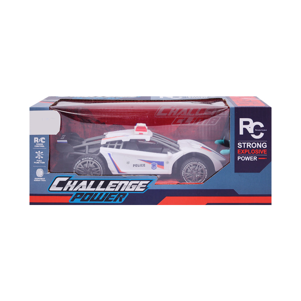 666-31 CHALLENGE POLICE CAR R/C Default Title - MamasJan Toys