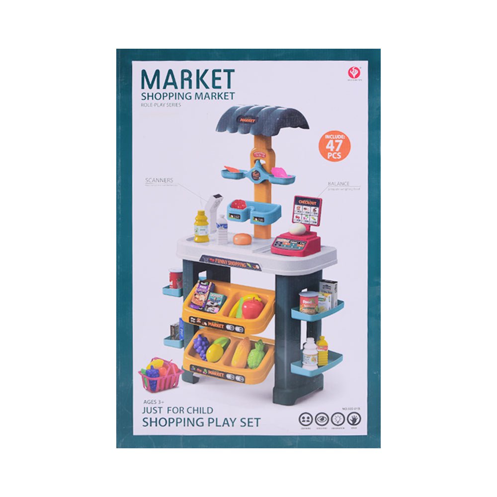 922-01A SPRAY SHOPPING MARKET SET 47PC Default Title - MamasJan Toys