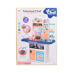 922-106 TALENTED CHEF SPRAY KITCHEN 74PC Default Title - MamasJan Toys
