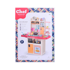 922-107 TALENTED CHEF KITCHEN 74PC Default Title - MamasJan Toys