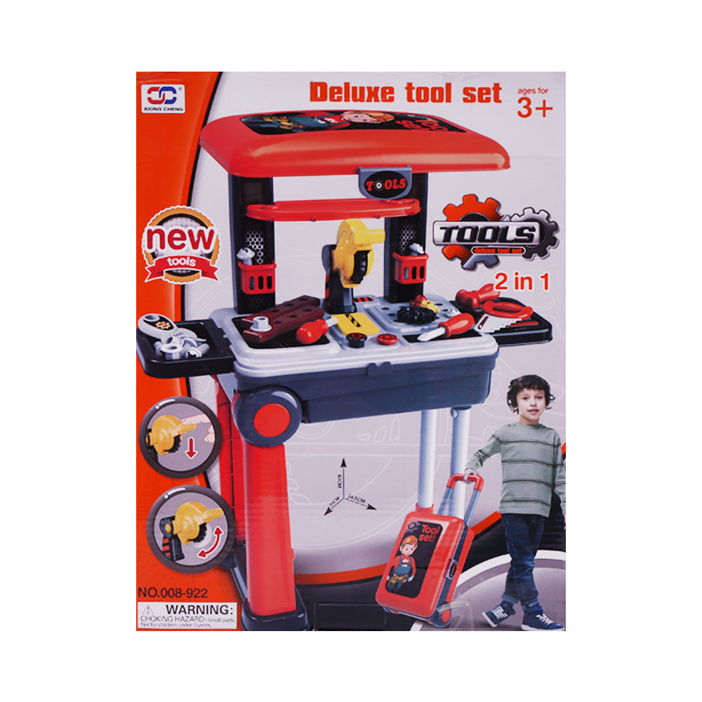 008-922 DELUXE TOOL LUGGAGE SET A.I Default Title - MamasJan Toys