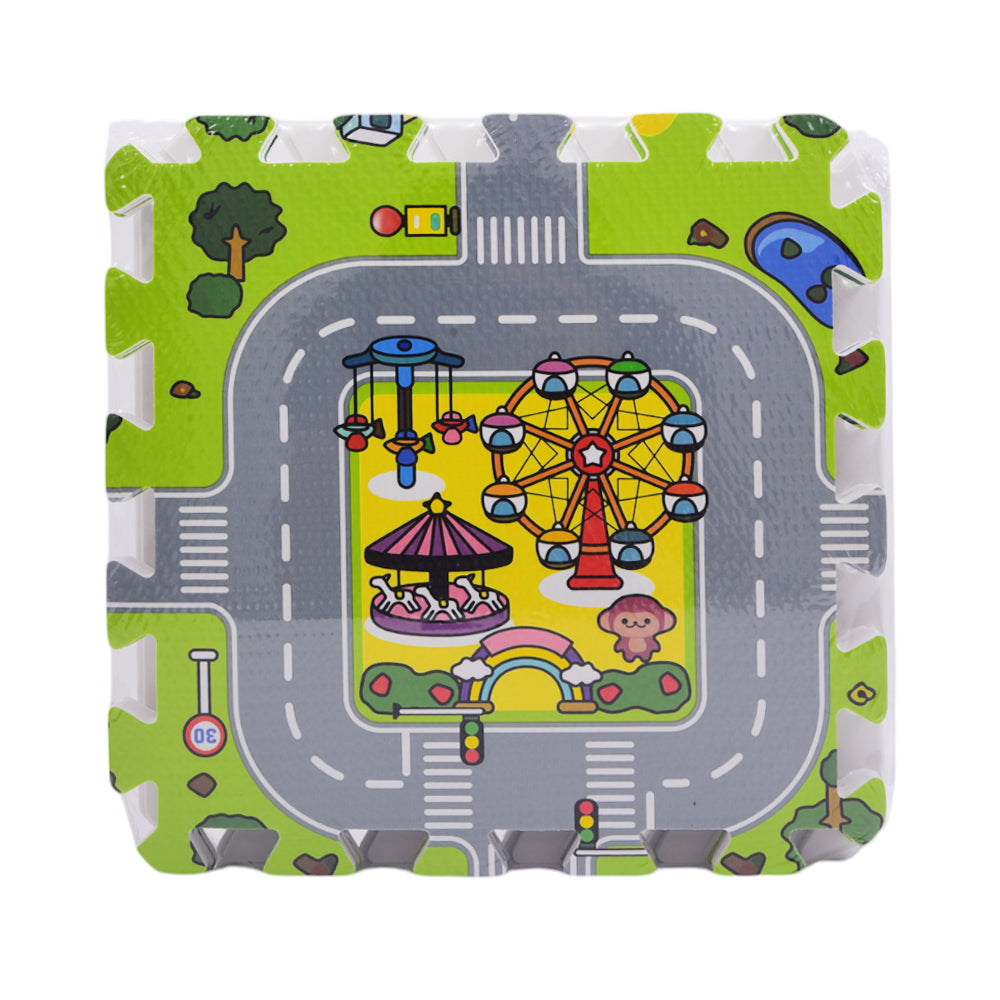 AI-24-43 EVA PUZZLE MAT TRACK 30X30 9PCS A.I Default Title - MamasJan Toys
