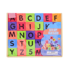 AI-24-54 SOFT COLOUR BLOCKS 5X5 30PCS A.I Default Title - MamasJan Toys