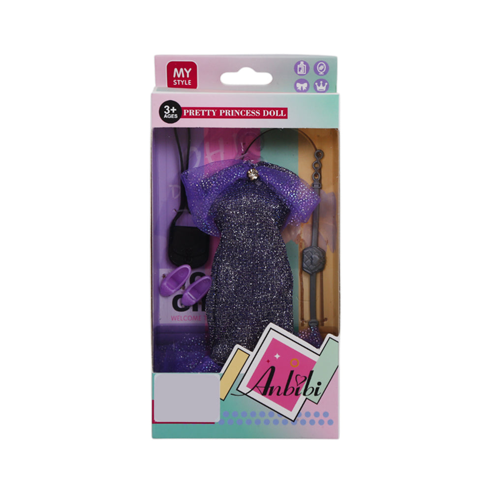 224-4 DOLL FROCK A.I Default Title - MamasJan Toys