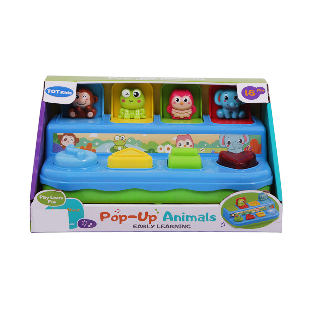 3050 MUSICAL POP UP ANIMAL GAME A.I Default Title - MamasJan Toys