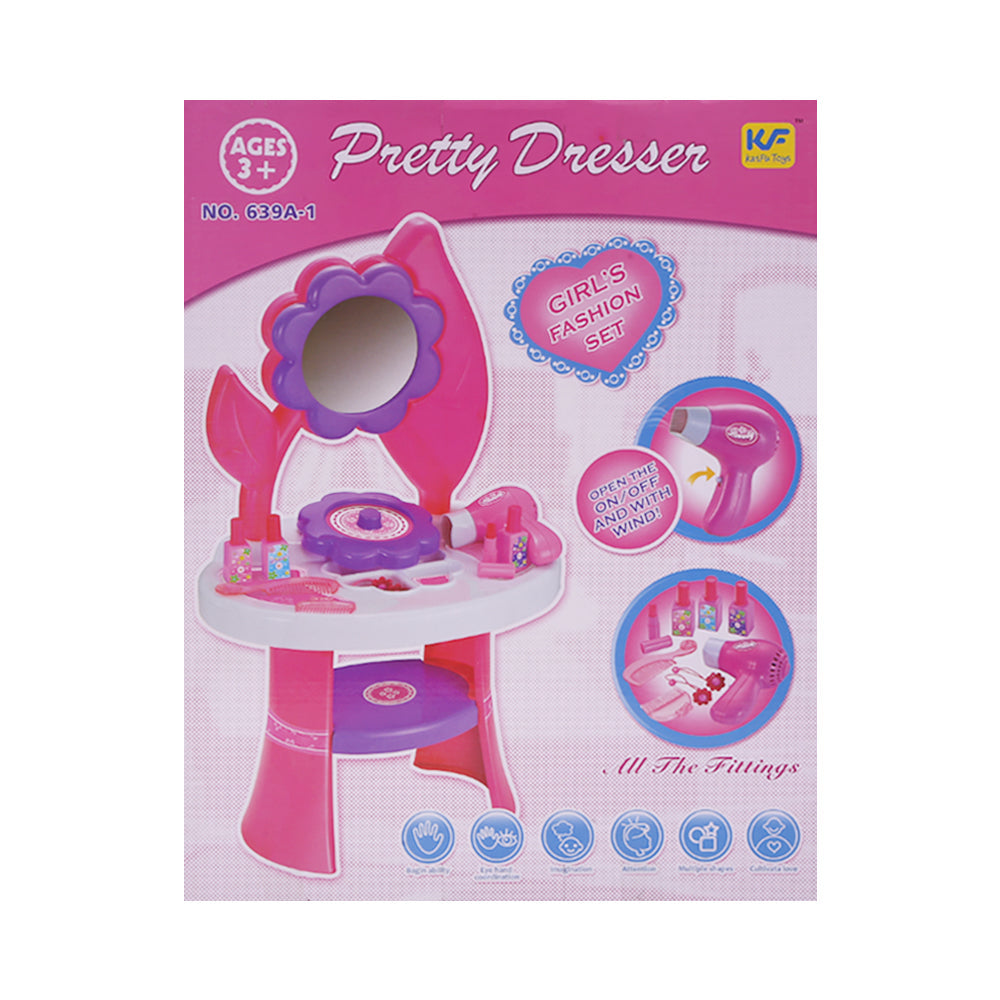 639A-1 PRETTY BEAUTY DRESSING TABLE A.I Default Title - MamasJan Toys