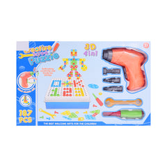 666-17B 3D BLOCKS 4IN1 187PCS A.I Default Title - MamasJan Toys