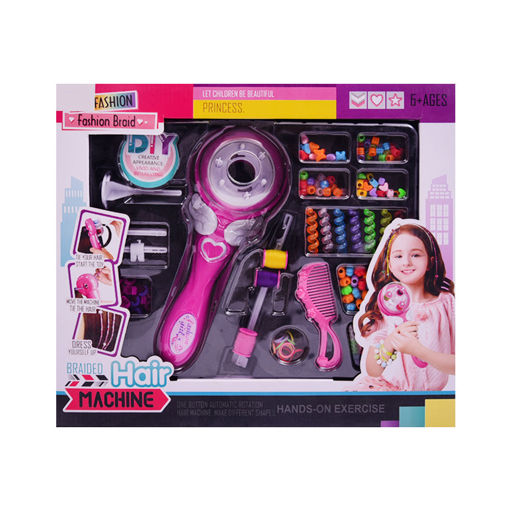 11477 BRAIDED HAIR MACHINE SET A.I Default Title - MamasJan Toys
