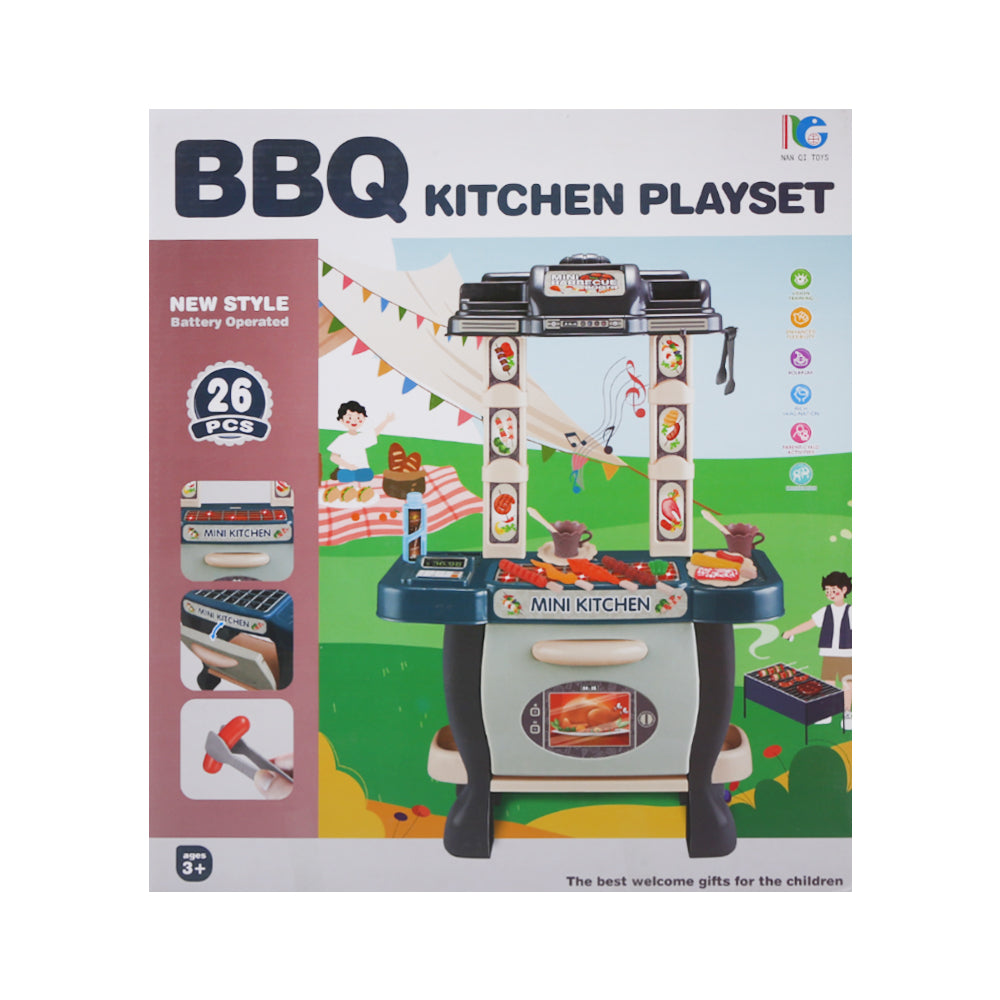3951 BBQ KITCHEN PLAYSET A.I Default Title - MamasJan Toys