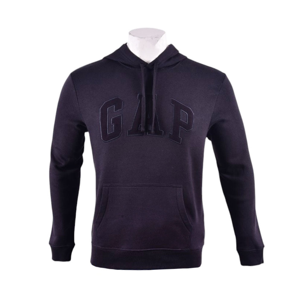 GAP MEN L/S HOODIE 510981 BLK L (IRW) L - MamasJan mens wear