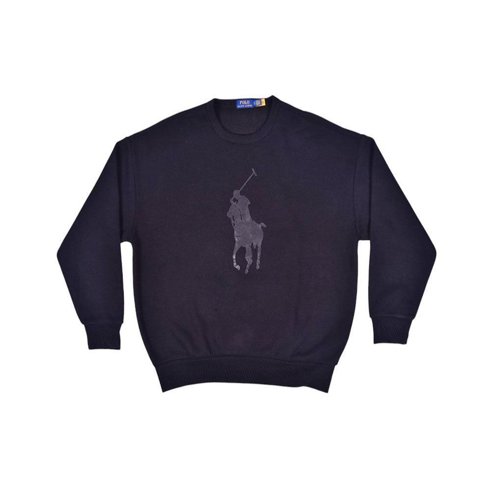 RL MEN L/S SWEAT SHIRT 522001 BLK M (IRW) XL - MamasJan mens wear
