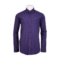 HB MEN L/S DRESS SHIRT 50518304-418 NVY L (IR) XL - MamasJan mens wear