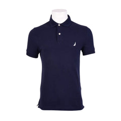 NAUTICA MEN S/S POLO SHIRT KR7211 NVY L (IRS) XL - MamasJan mens wear