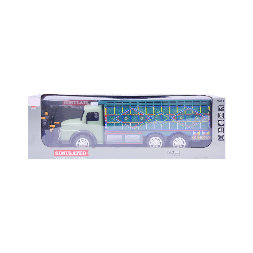 678-23 MUSICAL TANK TRUCK W-USB R/C A.I Default Title - MamasJan Toys