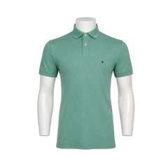 TH MEN S/S POLO SHIRT 78JA572-306 GRN S IRS M - MamasJan mens wear