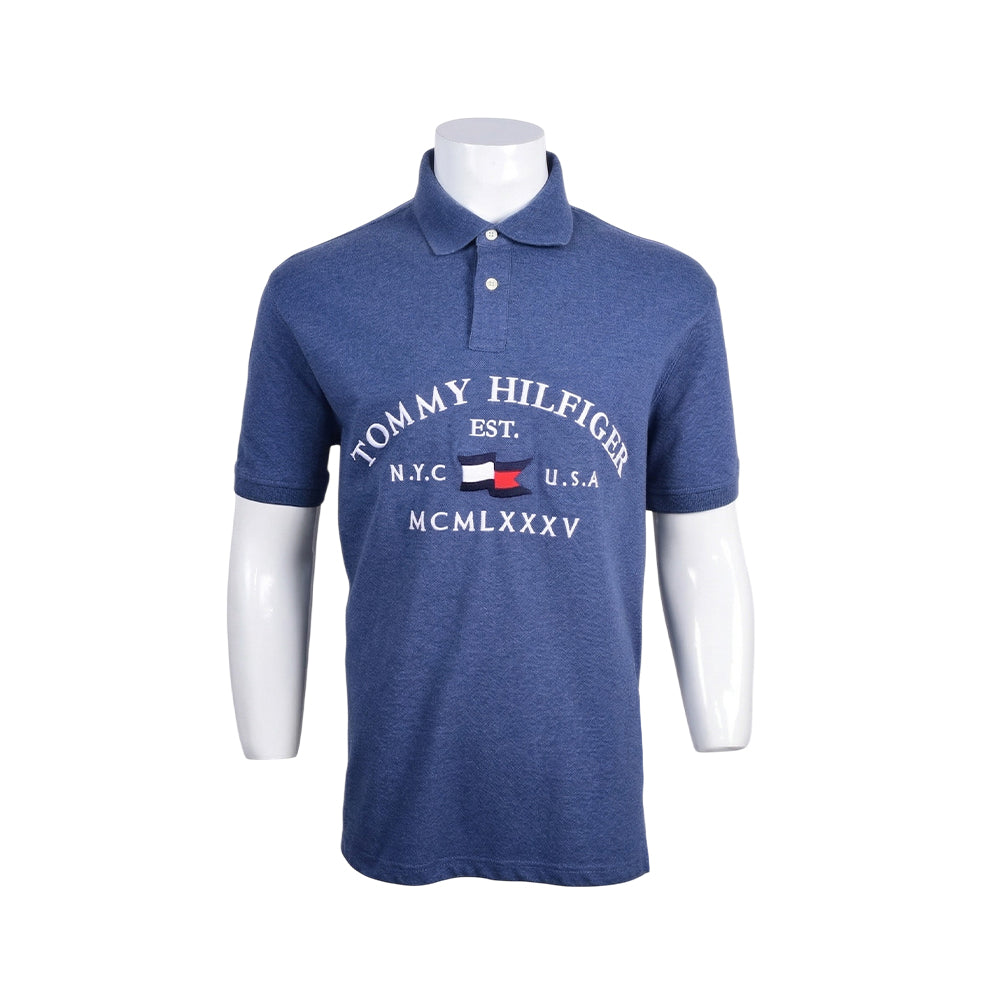 TH MEN S/S POLO SHIRT XM04202-402 XL IRS M - MamasJan mens wear