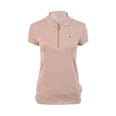 TH WOMEN S/S POLO SHIRT 76J1536-253 SKN L (IRS) XL - MamasJan mens wear