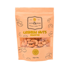 NUTS & MORE CASHEW NUTS ROASTED REGULAR 200GM Default Title - MamasJan GroceryFoods
