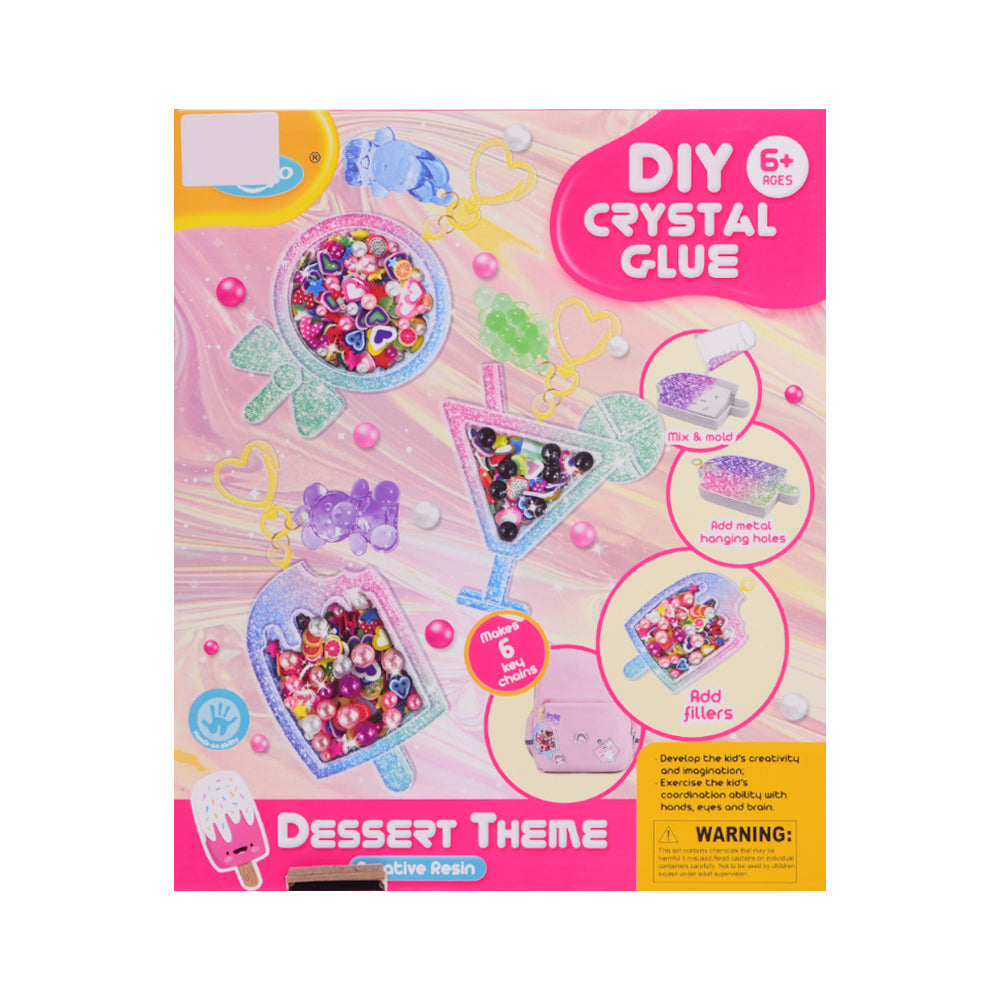 708B-24 CRYSTAL DROP BEAUTY SET PINK A.I Default Title - MamasJan Toys