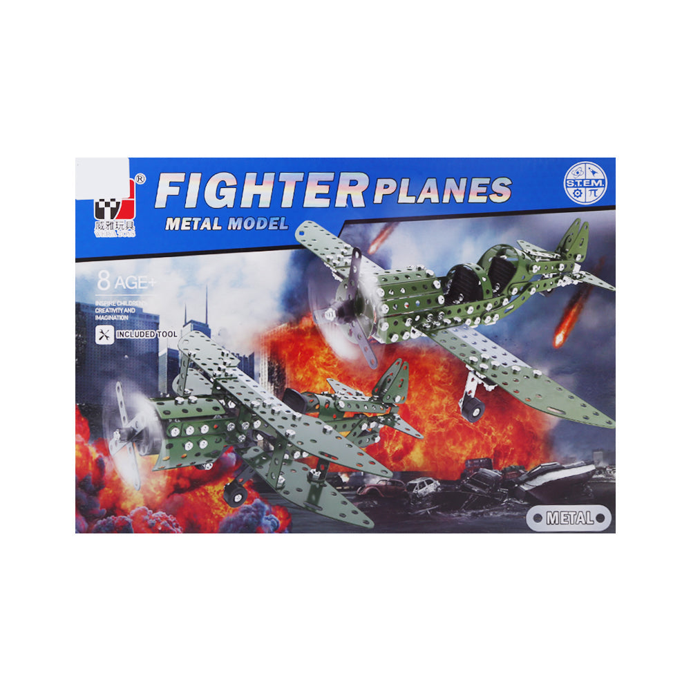 FD831 METAL ASSEMBLY FIGHTER PLANE A.I Default Title - MamasJan Toys