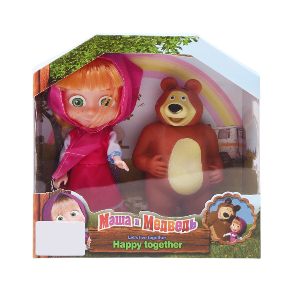 K254B1 HAPPY TOGETHER DOLL W-BEAR A.I Default Title - MamasJan Toys
