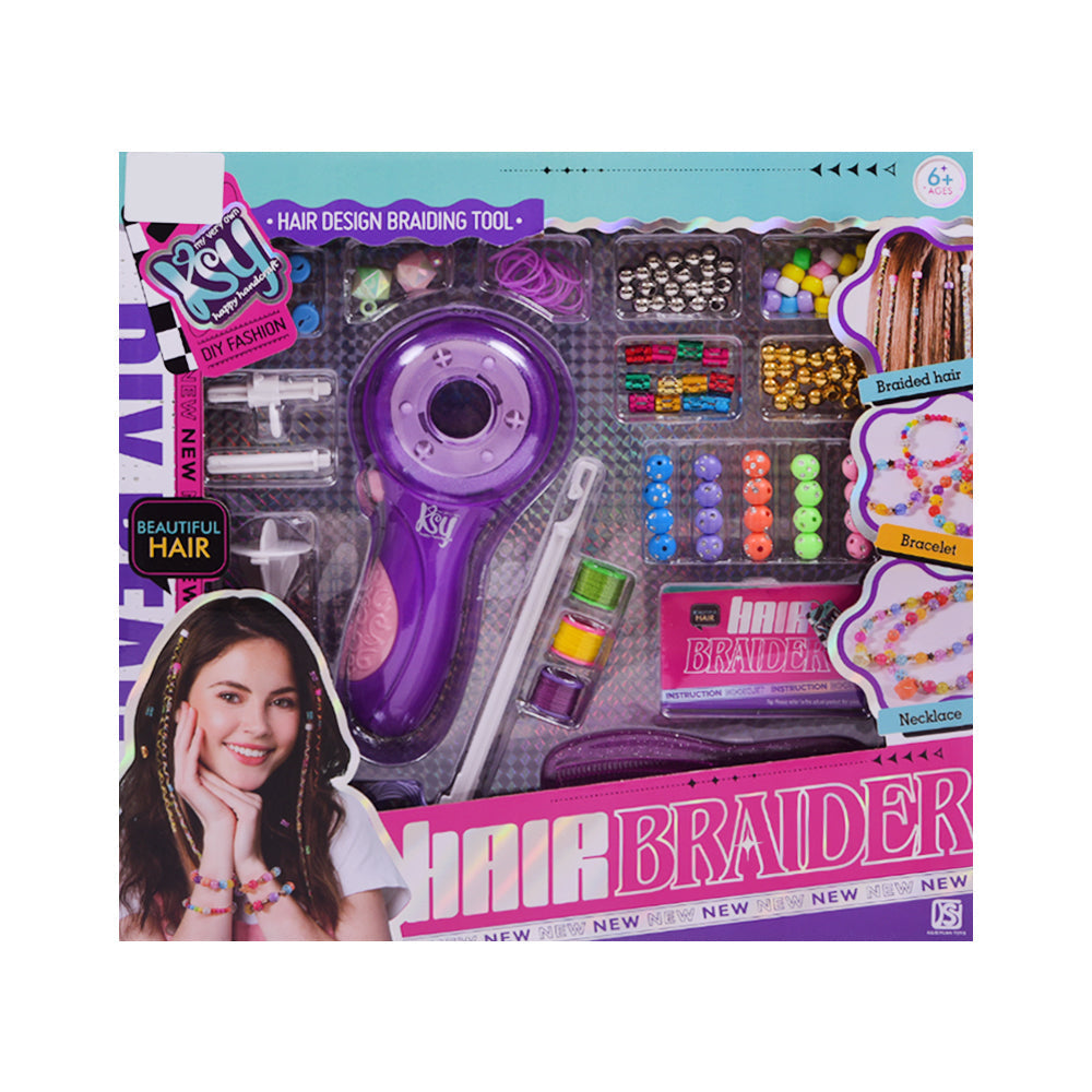 KSY917 BEAUTY HAIR BEADS SET A.I Default Title - MamasJan Toys