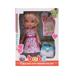 1033-2 BABY BLOW MOULD DOLL 10INCH A.I Default Title - MamasJan Toys