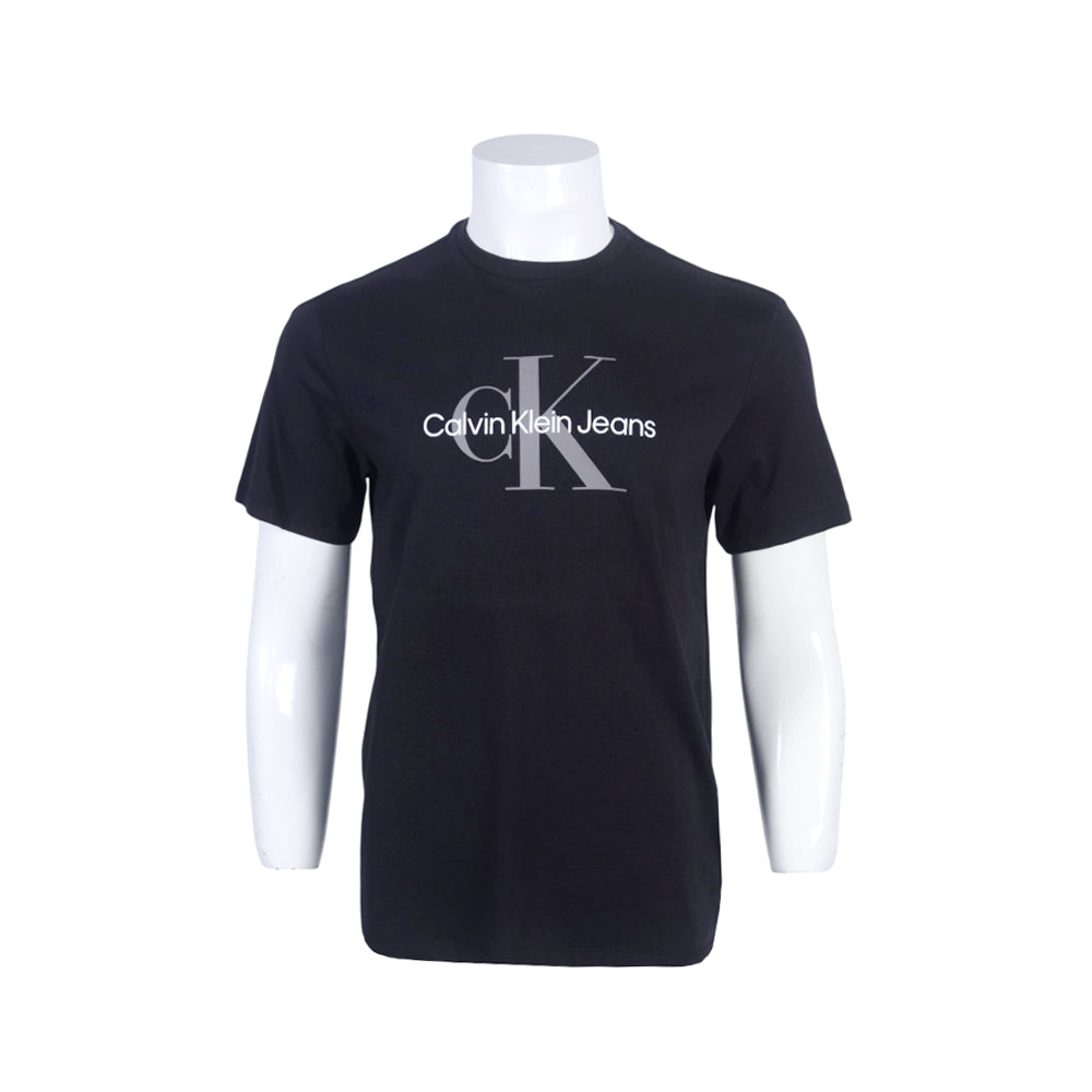 CK MEN S/S R.NECK SHIRT 894001 BLK S (IRS) XL - MamasJan mens wear