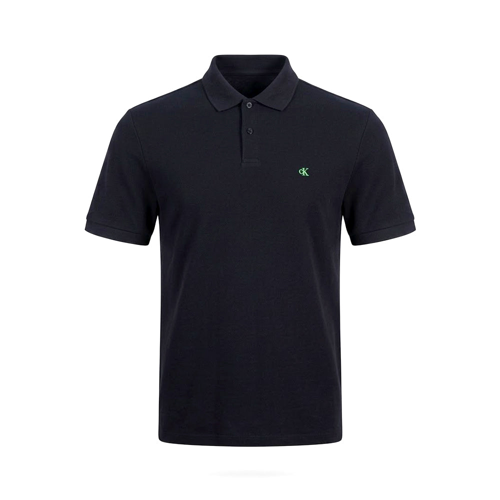 CK MEN S/S POLO SHIRT 608700 BLK M (IRS) L - MamasJan mens wear