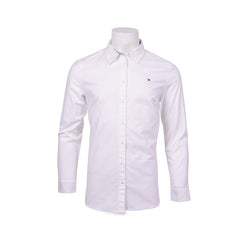 TH WOMEN L/S DRESS SHIRT 76J4826-100 WHT M (IR) M - MamasJan mens wear
