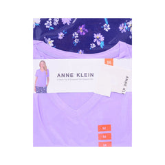 AK WOMEN NIGHT SUIT 328826 PRPL L (IR) XL - MamasJan mens wear