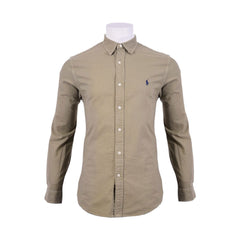 RL MEN L/S BUTTON DOWN SHIRT 257032 GRN L (IR) XL - MamasJan mens wear