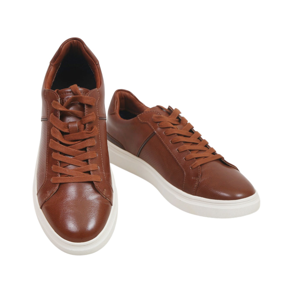 SM MEN SNEAKER CORREY BRN 9 (IR) Default Title - MamasJan mens wear