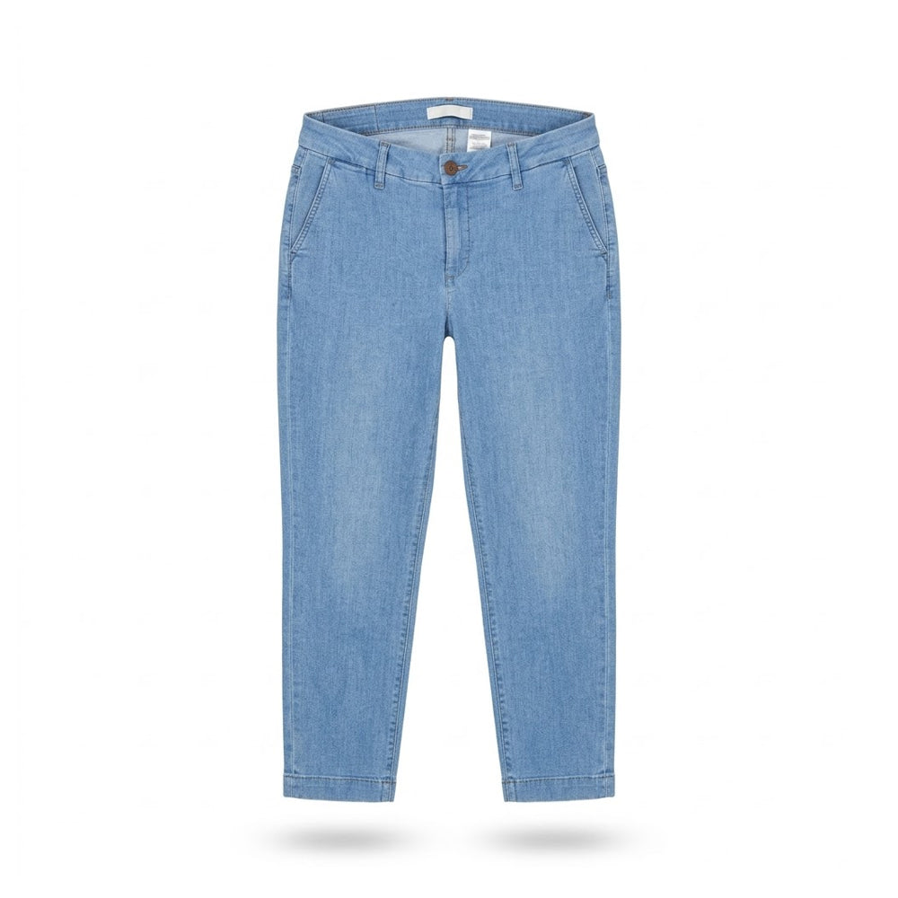TH WOMEN DENIM PANT XW04437-900 BLU L IR S - MamasJan mens wear