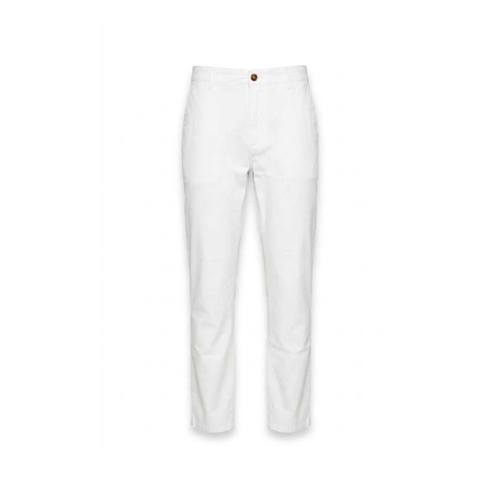 TH WOMEN CHINO PANT 76J4817-100 WHT XL IR XL - MamasJan mens wear
