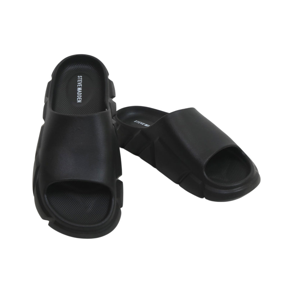 SM MEN SLIPPER CHARGED BLK 10 (IR) Default Title - MamasJan mens wear