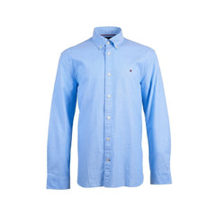 TH MEN L/S BUTTON DOWN SHIRT 78J8440-431 BLU L (IR) L - MamasJan mens wear